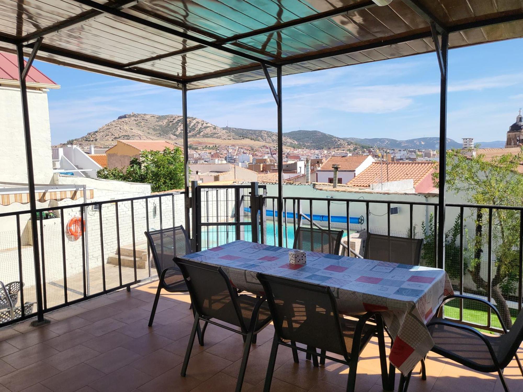 Casa Oasis Puertollano, Una Casa Rural En Puertollano, Agradable, Con Piscina En Zona Tranquila Exterior photo