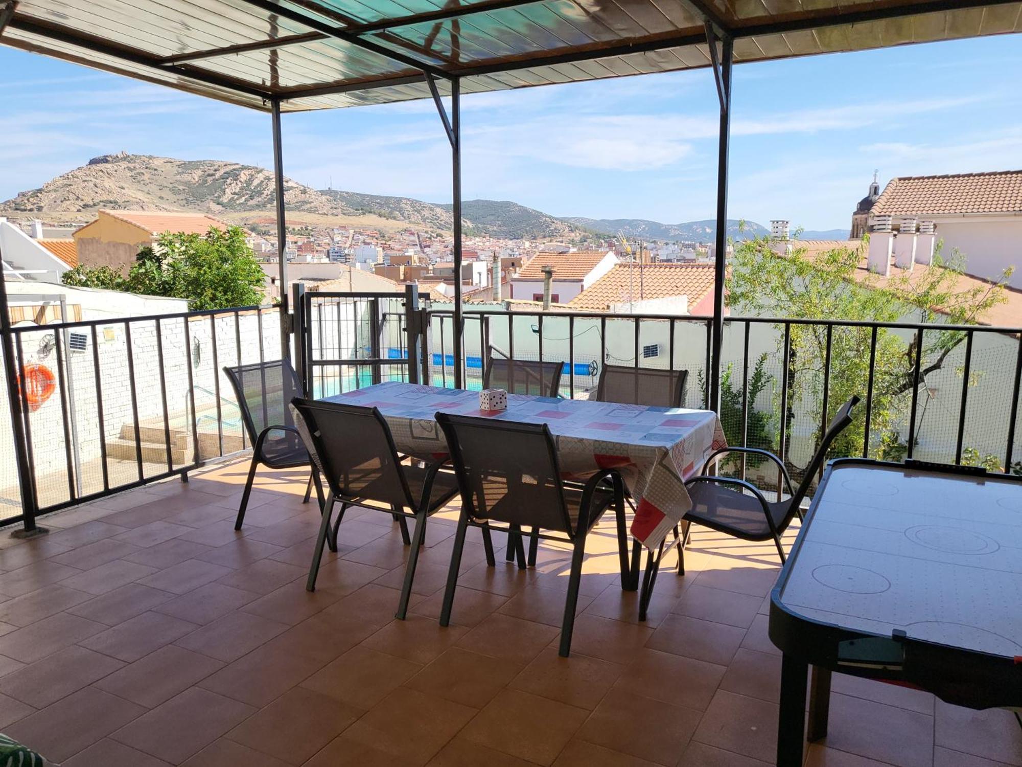 Casa Oasis Puertollano, Una Casa Rural En Puertollano, Agradable, Con Piscina En Zona Tranquila Exterior photo